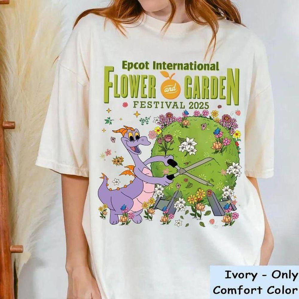 Wdw Epcot Theme Park Figment Gardener Flower Vuitino Apparel Wdw Epcot Theme Park Figment Gardener Flower Vuitino Apparel